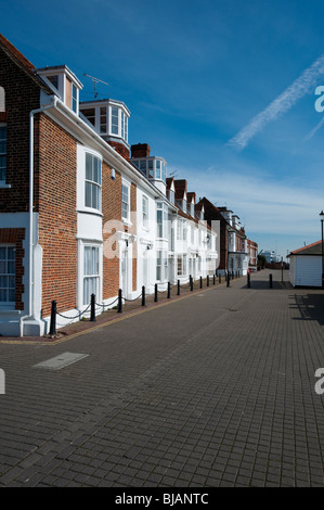 La promenade à Burnham on Crouch, Essex, Royaume-Uni. Banque D'Images