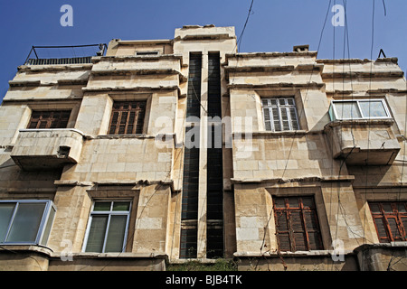 Chambre à partir de mandat français era, Damas, Syrie Banque D'Images