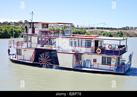 Murray River paddlesteamer à Murray Bridge, dans le sud de l'Australie Banque D'Images