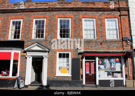 Le centre-ville de Buckingham buckinghamshire england uk high street go Banque D'Images