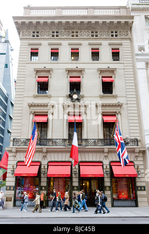 Cartier's Building, 5e Avenue, Manhattan, New York City, USA Banque D'Images