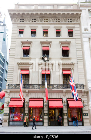 Cartier's Building, 5e Avenue, Manhattan, New York City, USA Banque D'Images