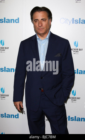 ANDY GARCIA CITY ISLAND PREMIERE LOS ANGELES LOS ANGELES CA USA 14 Mars 2010 Banque D'Images