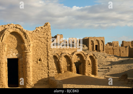 Nécropole paléochrétienne, Baqawat à el Kharga oasis, Egypte Banque D'Images