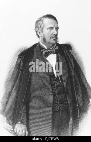 John Lawrence, 1er baron Laurent (1811-1879) gravure sur des années 1800. Banque D'Images