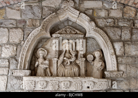 Kotor, la vieille ville,Sea Gate,Porte Ouest,1555,Monténégro Banque D'Images