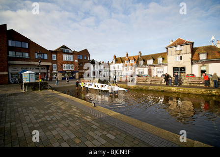 Hampshire Lymington UK Harbour Harbour Banque D'Images