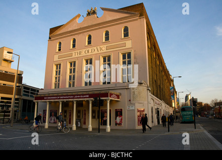 L'Old Vic Theatre situé sur la coupe près de Waterloo, Londres Banque D'Images