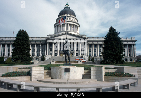 Capitol Building Salt Lake City Utah USA Banque D'Images