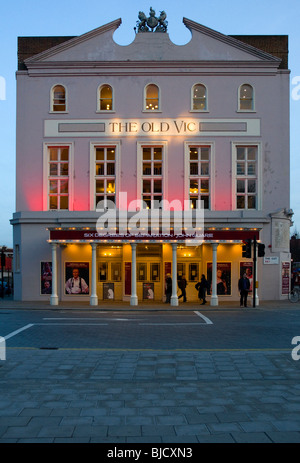 L'Old Vic Theatre situé sur la coupe près de Waterloo, Londres Banque D'Images