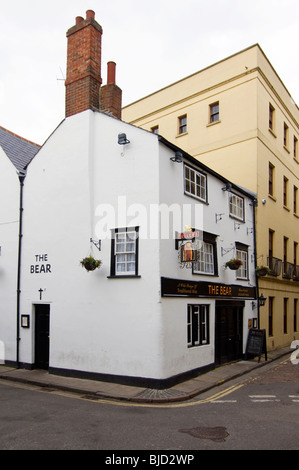 L'ours, un vieux pub de l'université d'Oxford UK Banque D'Images