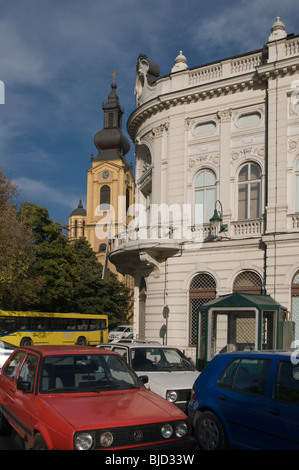 Orthdox cathédrale de la Sainte Mère de Dieu -Zelenih Beretki Street Banque D'Images