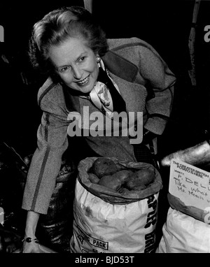 Margaret Thatcher à Leeds Banque D'Images