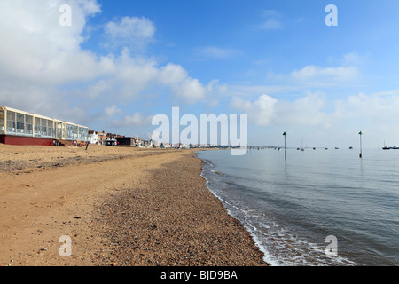 Royaume-uni southend essex vue sur le front de mer Banque D'Images