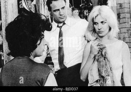 Le fugitif - KING 960 UA film avec de gauche à droite : Anna Magnani, Marlon Brando et Joanne Woodward Banque D'Images