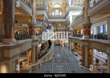 Les magasins du Forum à Césars à Las Vegas, USA Banque D'Images