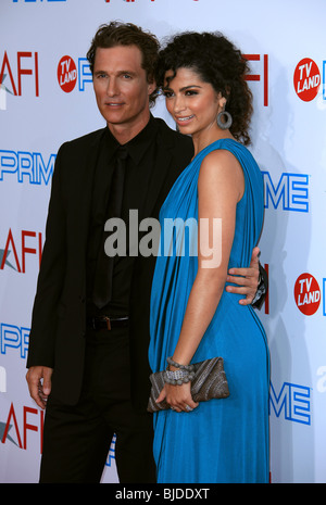 MATTHEW MCCONAUGHEY CAMILA ALVES JEAN DUTOURD UN HOMMAGE À MICHAEL DOUGLAS Culver City Los Angeles CA USA 11 J Banque D'Images