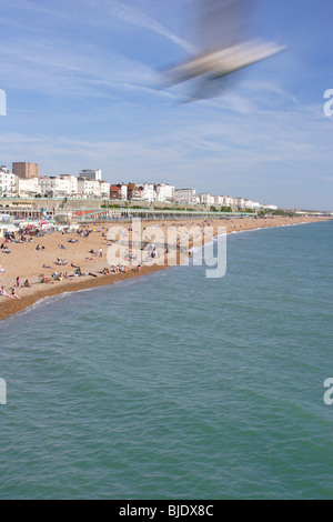 La côte de Brighton Banque D'Images