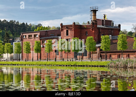 Cloître Neuzelle Brewery, Neuzelle, Brandebourg, Allemagne, Europe Banque D'Images