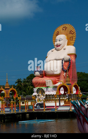 Grand Bouddha riant Koh Samui Banque D'Images