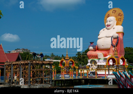 Grand Bouddha riant Koh Samui Banque D'Images