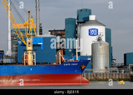 Tate and Lyle raffinerie de sucre,Silvertown Banque D'Images