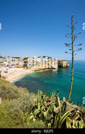 Plage, Carvoeiro, Algarve, Portugal Banque D'Images