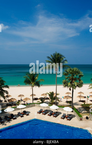 Chedi Resort, Pansea Beach, Phuket, Thailand Banque D'Images