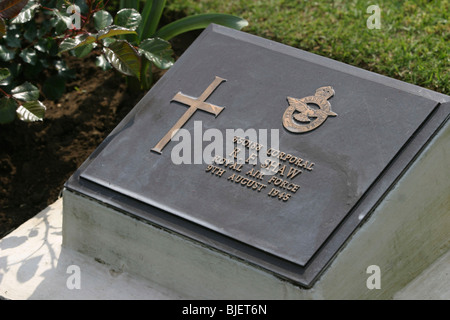 Cimetière de guerre du Commonwealth, Yokohama, Japon. Banque D'Images