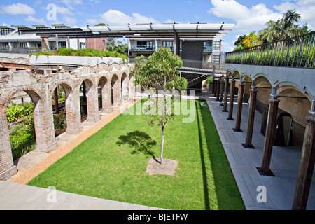 Réservoir de Paddington jardins, le Walter Reed, Oxford Street, Sydney, NSW, Australie. Banque D'Images