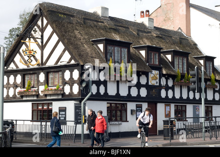 Crown & Anchor public house, Stone, Staffordshire Banque D'Images