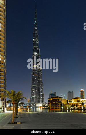 BURJ KHALIFA Dubaï Émirats Unis highrise Tower Banque D'Images