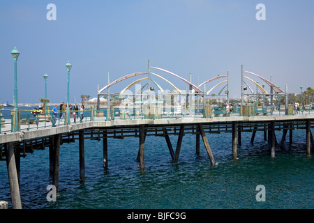 Redondo Beach Pier, La Baie du Sud, Los Angeles, Californie, USA Banque D'Images