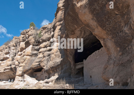 Nouveau Mexique, Gila Cliff dwellings National Monument Banque D'Images