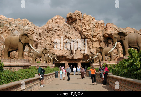 Sun City Hotel et Casino de la province du Nord-Ouest, Afrique du Sud © Demelza Cloke Banque D'Images