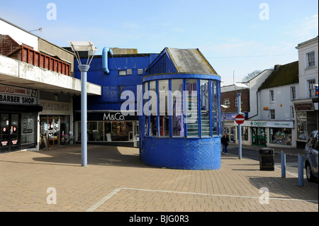 Newhaven High Street East Sussex UK Banque D'Images