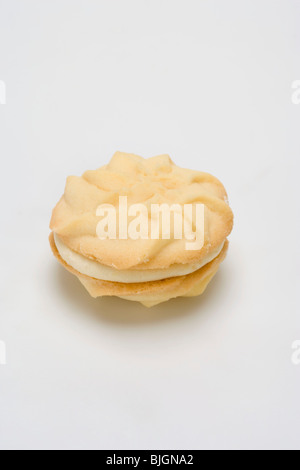 Crème au beurre au citron biscuit avec remplissage - Banque D'Images