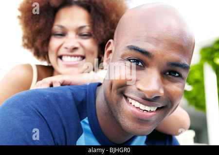 Portrait d'un couple Banque D'Images