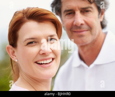 Portrait d'un couple Banque D'Images