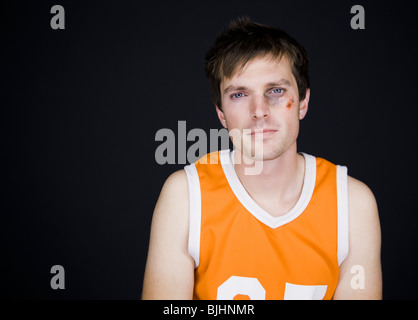 Joueur de basket-ball Banque D'Images