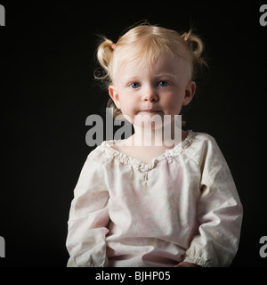 Portrait d'une jeune fille Banque D'Images