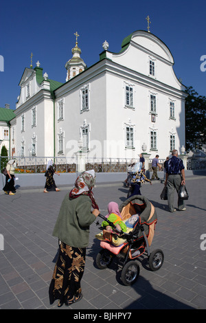 Pochayiv, Poczajow,Monastère de la Dormition, l'ouest de l'Ukraine, l'Oblast de Ternopil Banque D'Images