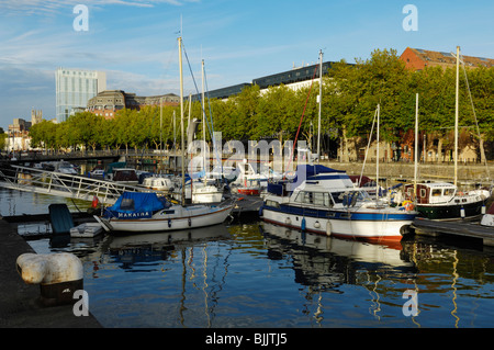 Le port flottant de Bristol à St Augustins. Bristol, Angleterre. Banque D'Images