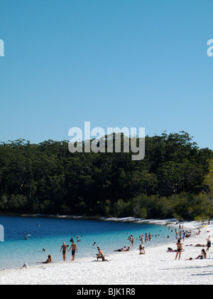 Lac McKenzie sur Fraser Island en Australie Banque D'Images