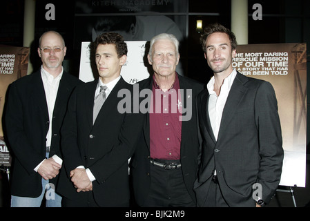 JOHN DAHL JAMES FRANCO DALE DYE & JOSEPH FIENNES LE GRAND RAID PREMIERE FILM CINÉMA ARCLIGHT HOLLYWOOD LOS ANGELES USA 04 Banque D'Images