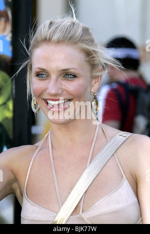 CAMERON DIAZ SHREK 2 A.L. PREMIERE FILM WESTWOOD LOS ANGELES USA 08 mai 2004 Banque D'Images