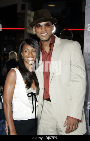 JADA PINKETT & WILL SMITH I ROBOT WORLD FILM PREMIERE WESTWOOD LOS ANGELES USA 07 JUILLET Banque D'Images