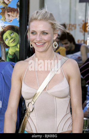 CAMERON DIAZ SHREK 2 A.L. PREMIERE FILM WESTWOOD LOS ANGELES USA 08 mai 2004 Banque D'Images