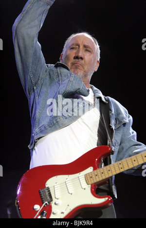 PETE TOWNSEND VIVRE 8 HYDE PARK Londres Angleterre 02 Juillet 2005 Banque D'Images