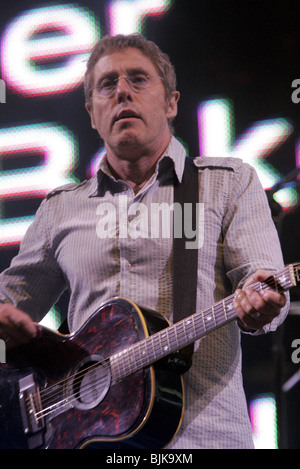 ROGER DALTREY VIVRE 8 HYDE PARK Londres Angleterre 02 Juillet 2005 Banque D'Images